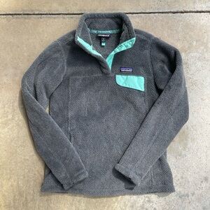 Patagonia Synchilla Womens Size XS 1/4 Snap Pullover Fleece Jacket Sweatshirt